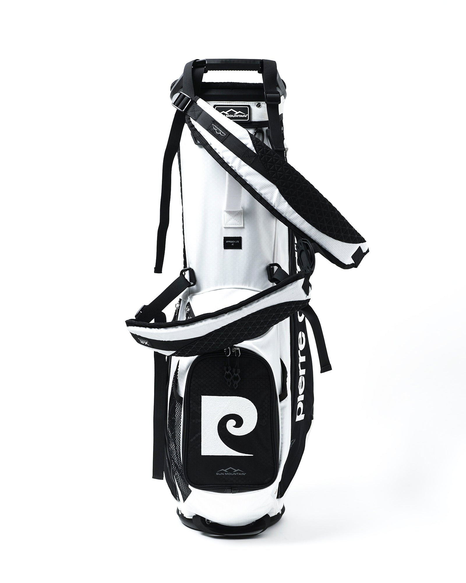 SUN MOUNTAIN ×pierre cardin golf caddy bag | WHITE × BLACK – 株式