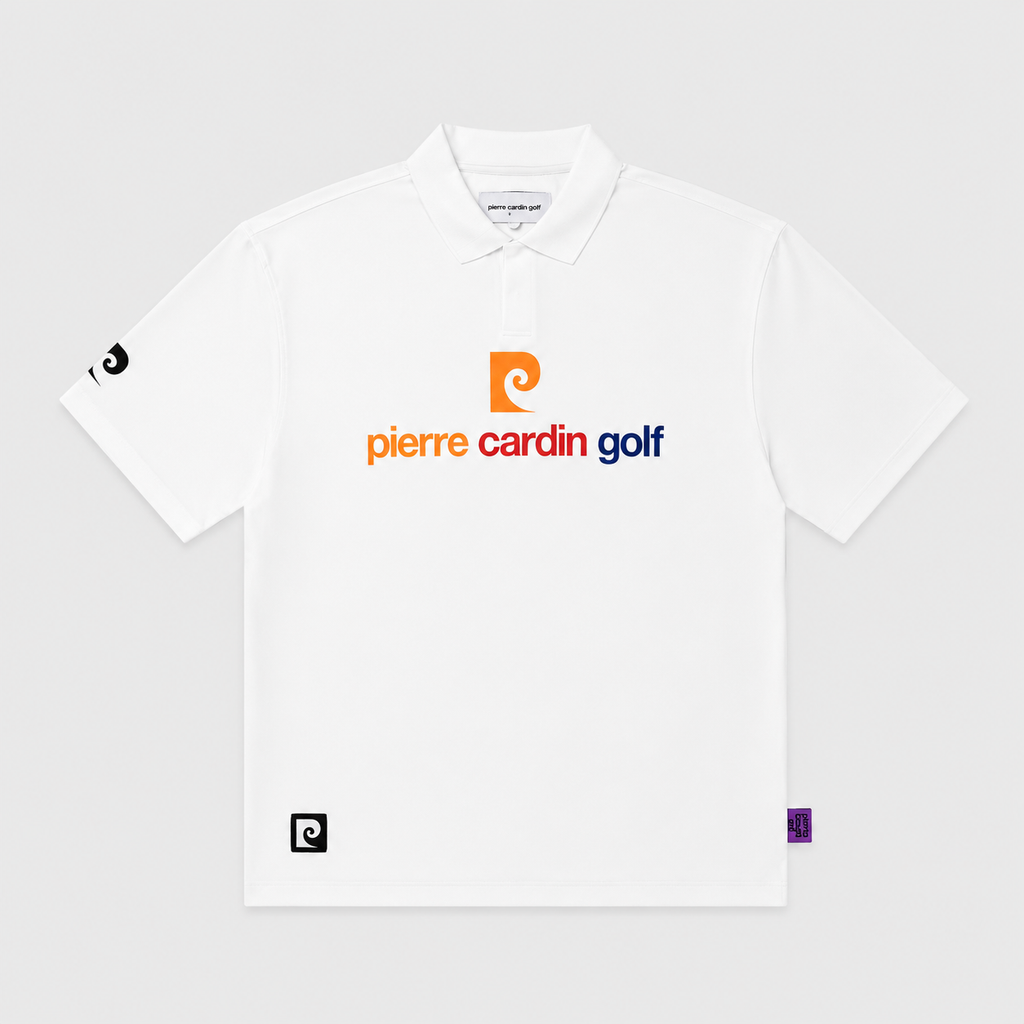 pierre cardin golf front logo short sleeve polo｜pierre cardin golf