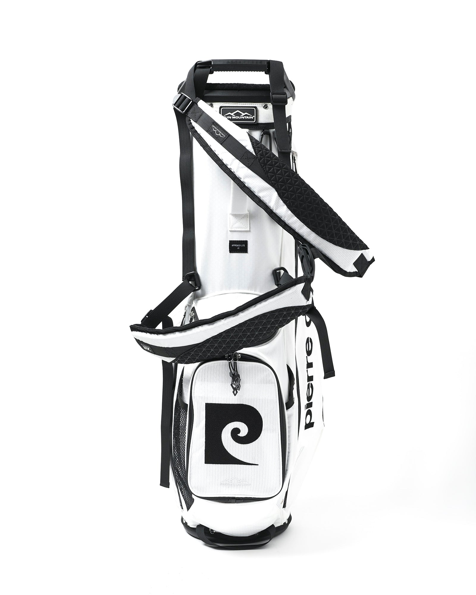 SUN MOUNTAIN ×pierre cardin golf caddy bag | WHITE × WHITE