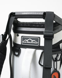 SUN MOUNTAIN ×pierre cardin golf caddy bag | WHITE × BLACK