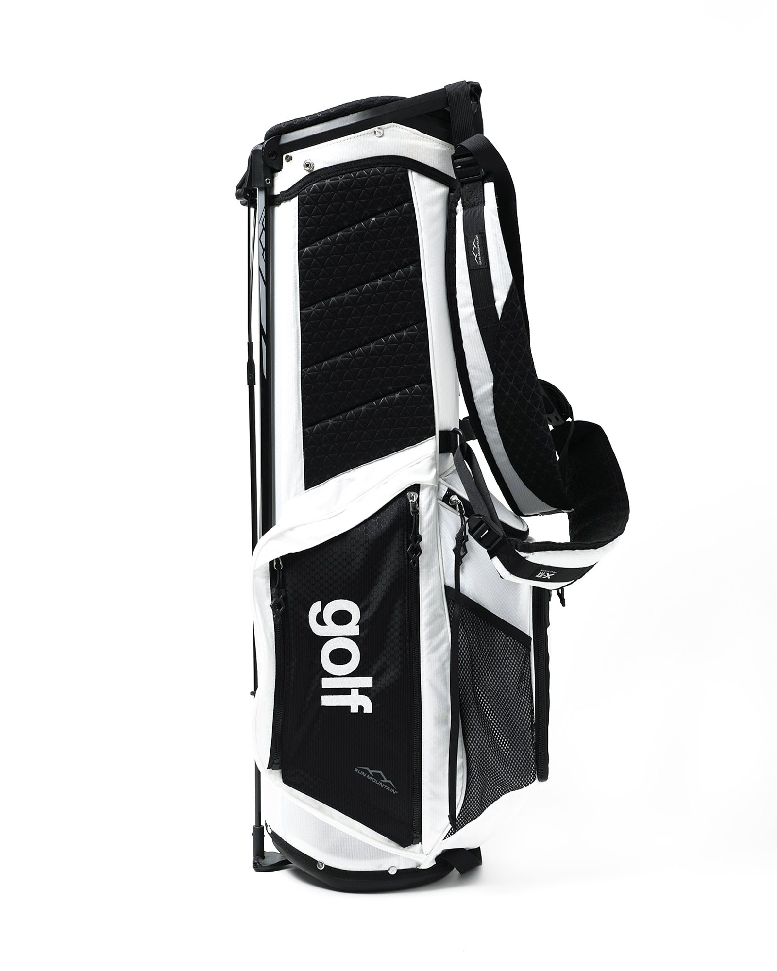 SUN MOUNTAIN ×pierre cardin golf caddy bag | WHITE × BLACK