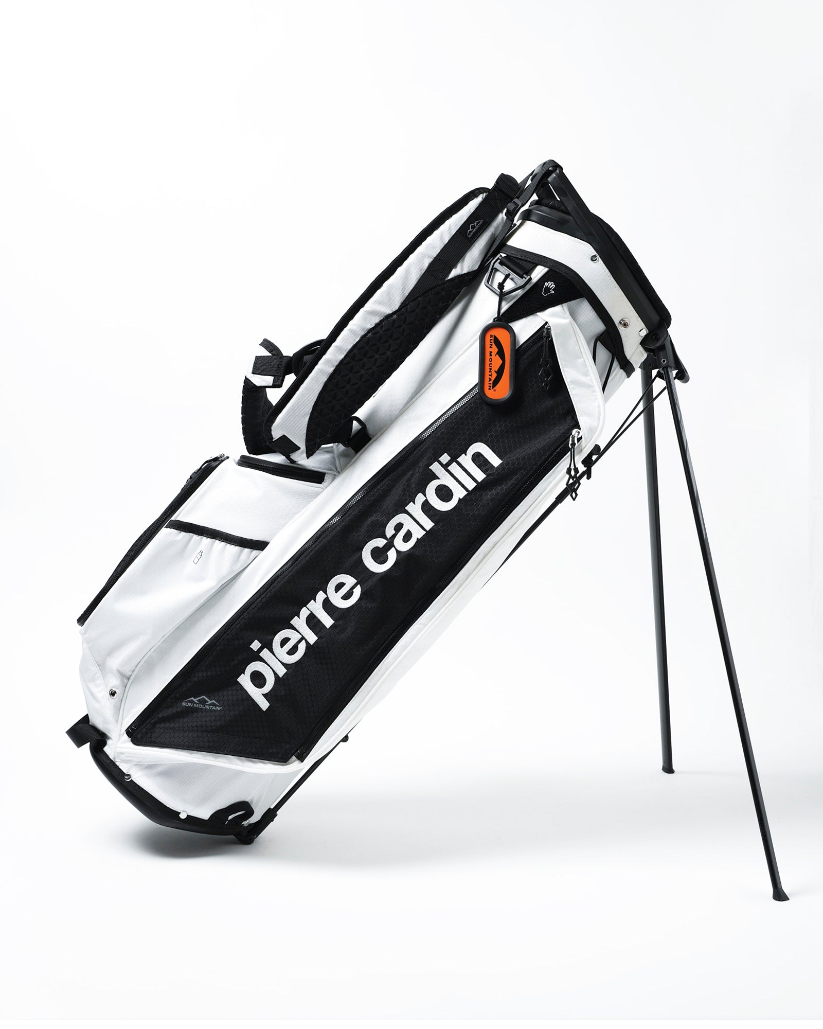 SUN MOUNTAIN ×pierre cardin golf caddy bag | WHITE × BLACK – 株式