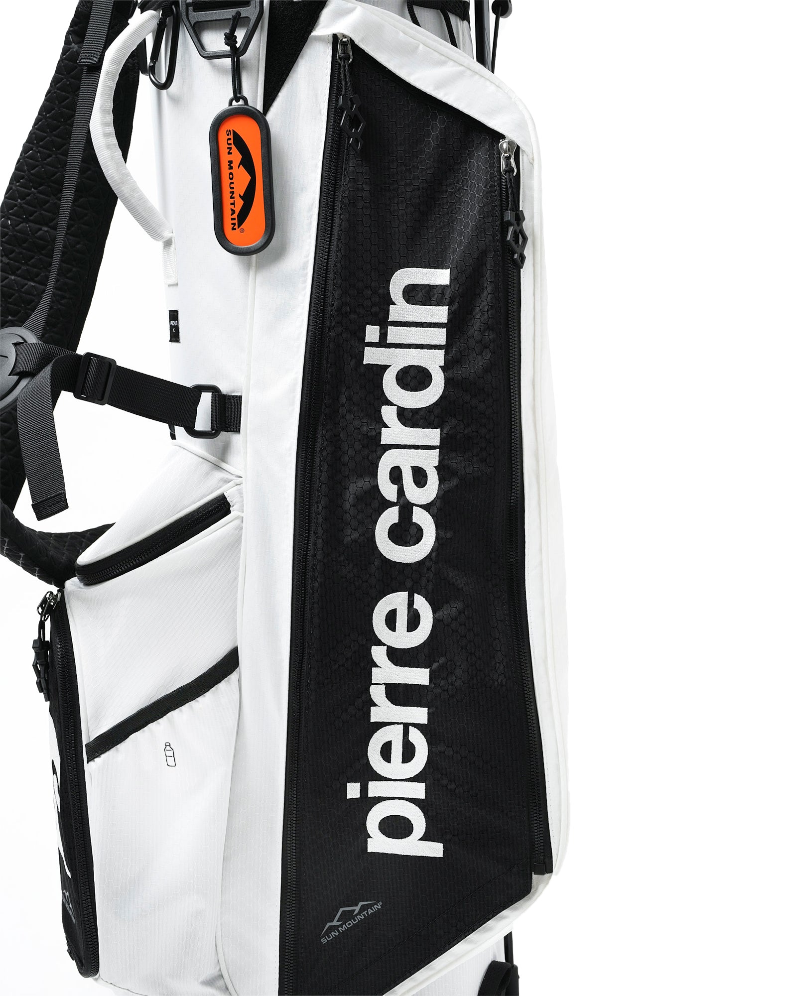 SUN MOUNTAIN ×pierre cardin golf caddy bag | WHITE × BLACK