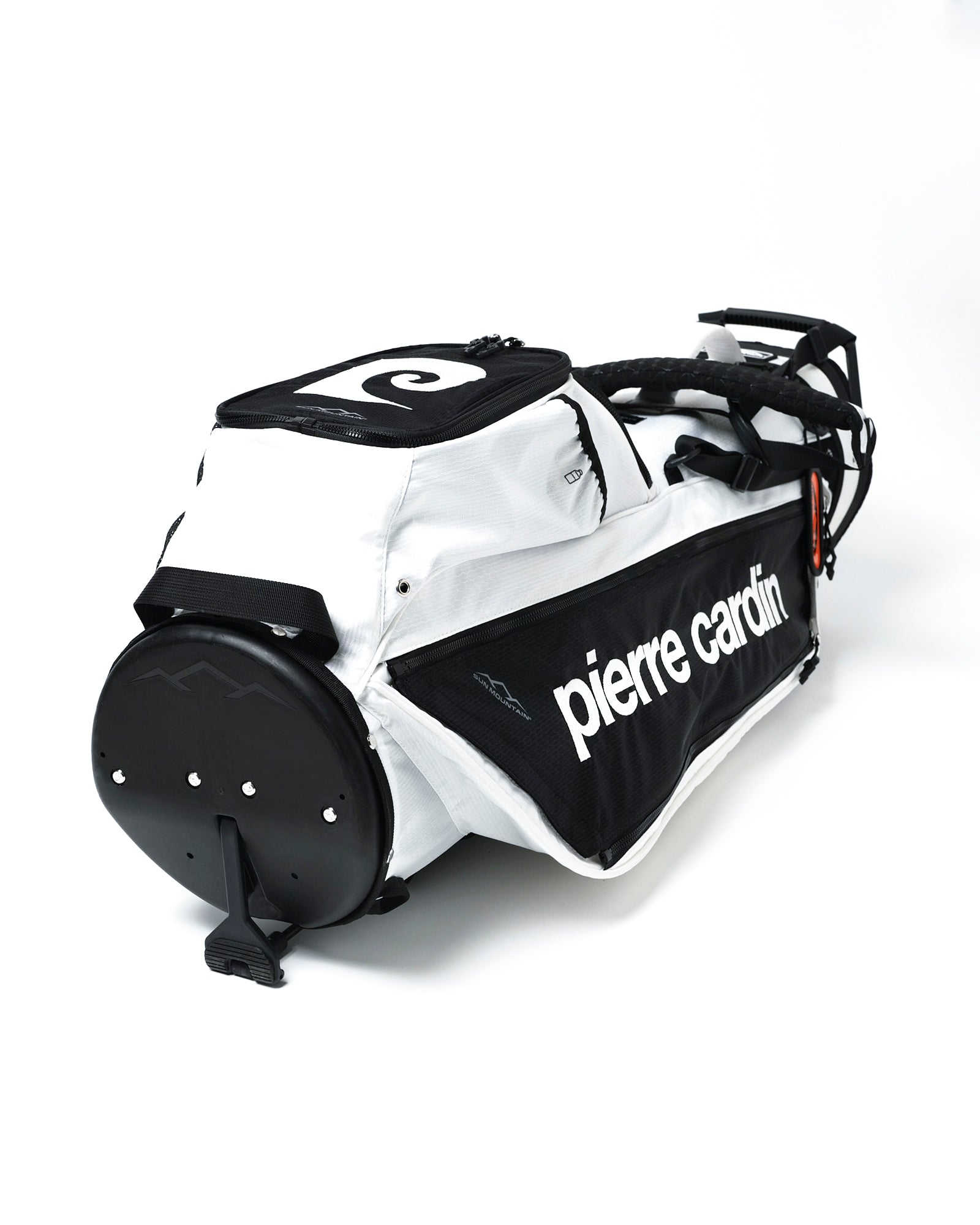 SUN MOUNTAIN ×pierre cardin golf caddy bag | WHITE × BLACK