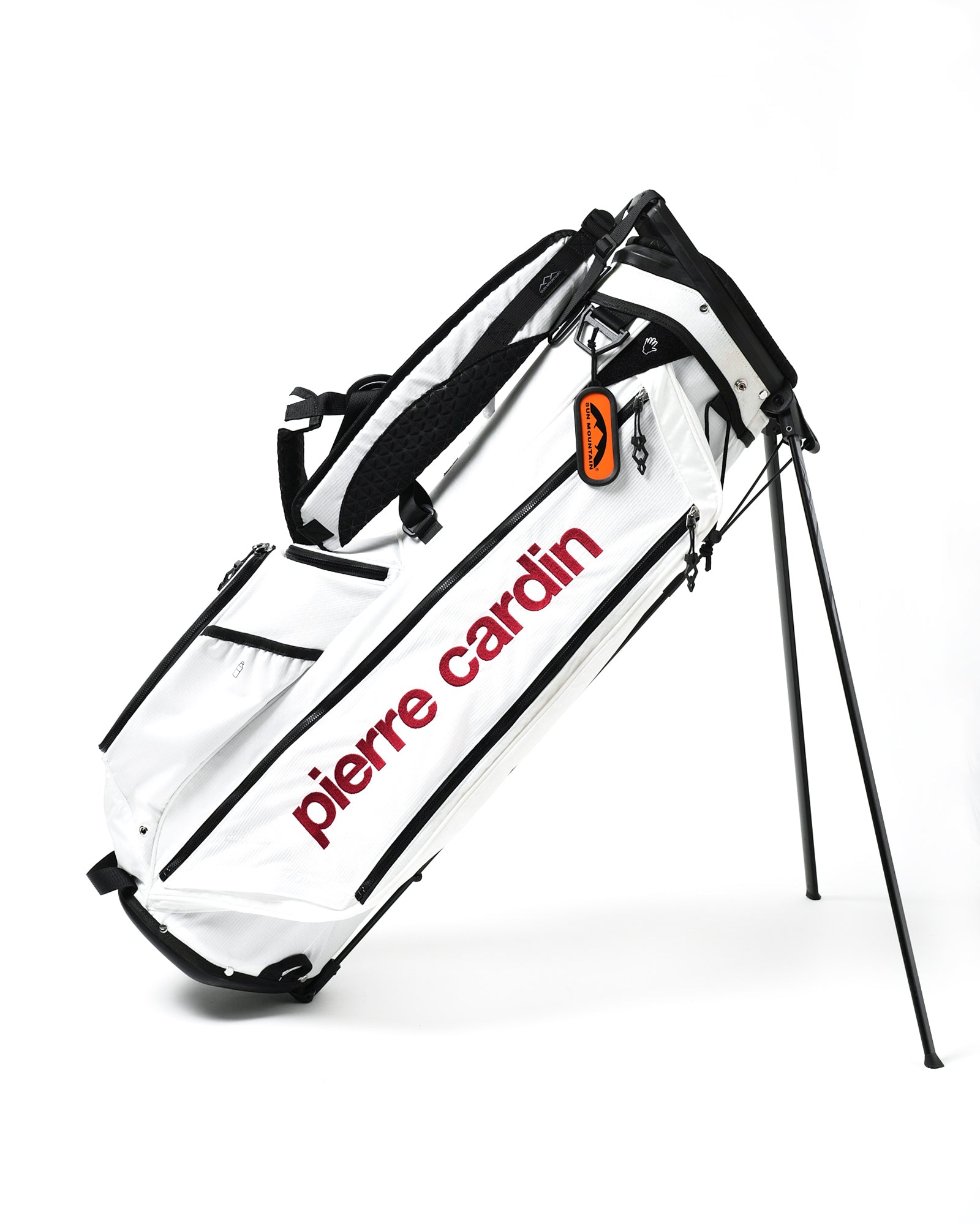 SUN MOUNTAIN ×pierre cardin golf caddy bag | WHITE × WHITE × MULTI