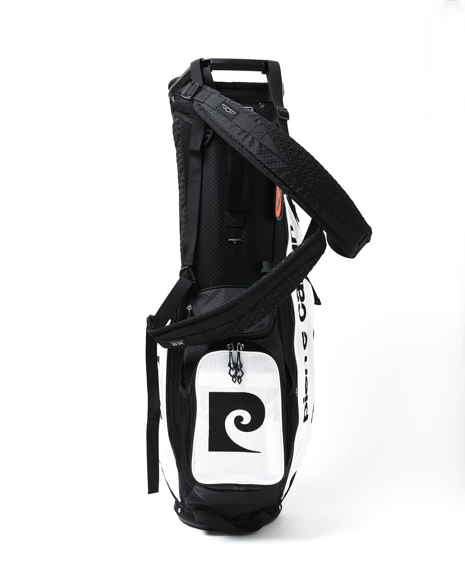 SUN MOUNTAIN ×pierre cardin golf caddy bag | BLACK × WHITE