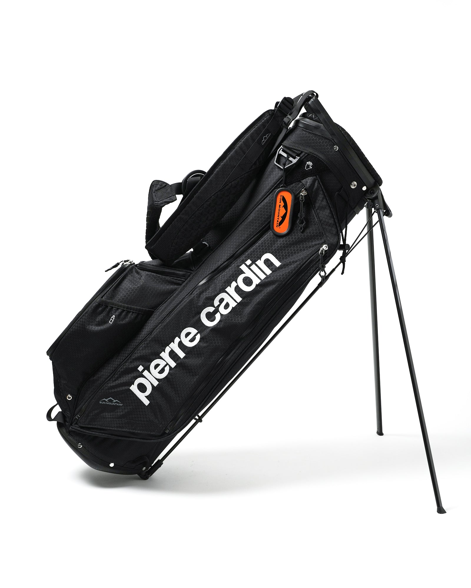 SUN MOUNTAIN ×pierre cardin golf caddy bag | BLACK × BLACK – 株式