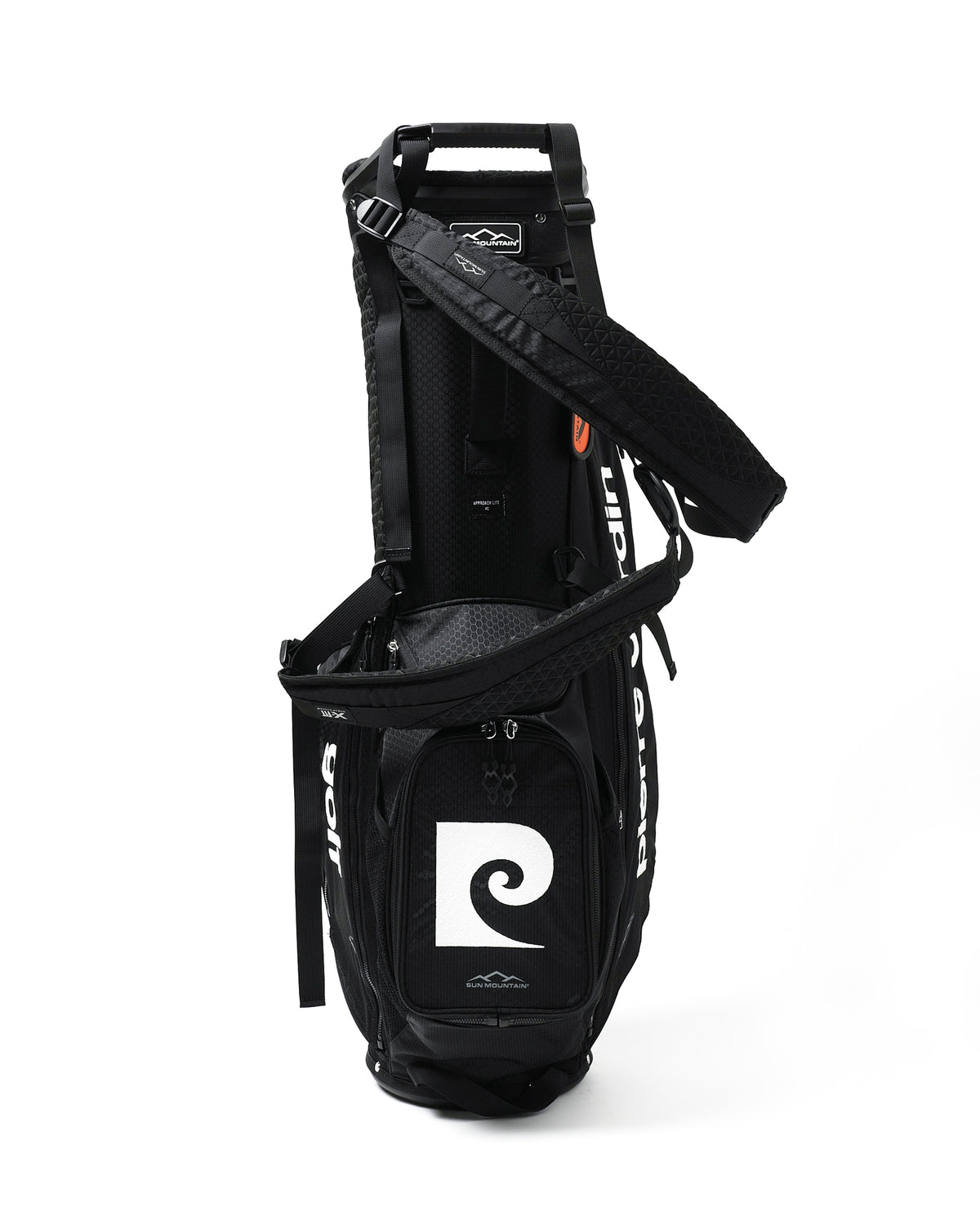 SUN MOUNTAIN ×pierre cardin golf caddy bag | BLACK × BLACK – 株式 