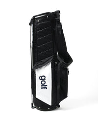 SUN MOUNTAIN ×pierre cardin golf caddy bag | BLACK × WHITE × MULTI