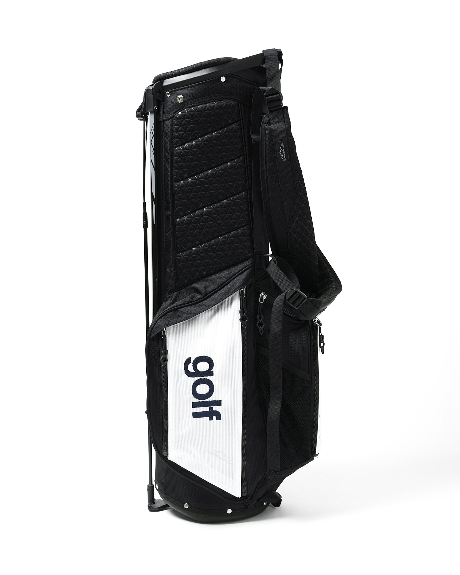 SUN MOUNTAIN ×pierre cardin golf caddy bag | BLACK × WHITE × MULTI