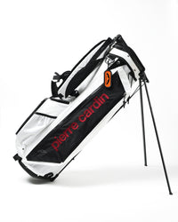 SUN MOUNTAIN ×pierre cardin golf caddy bag | WHITE × BLACK × MULTI