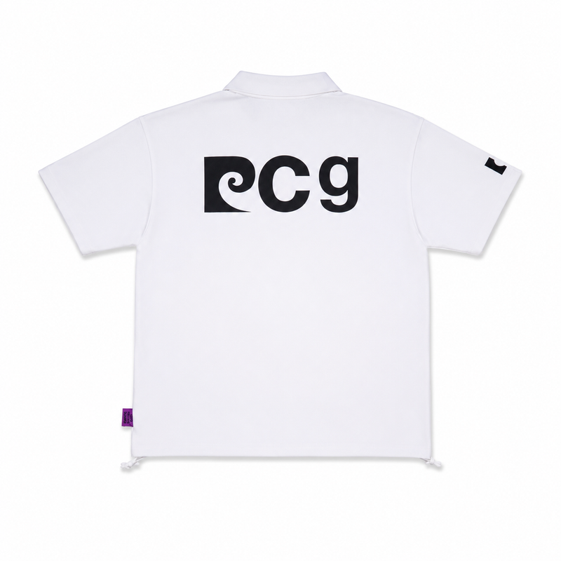 pierre cardin golf front logo short sleeve polo｜pierre cardin