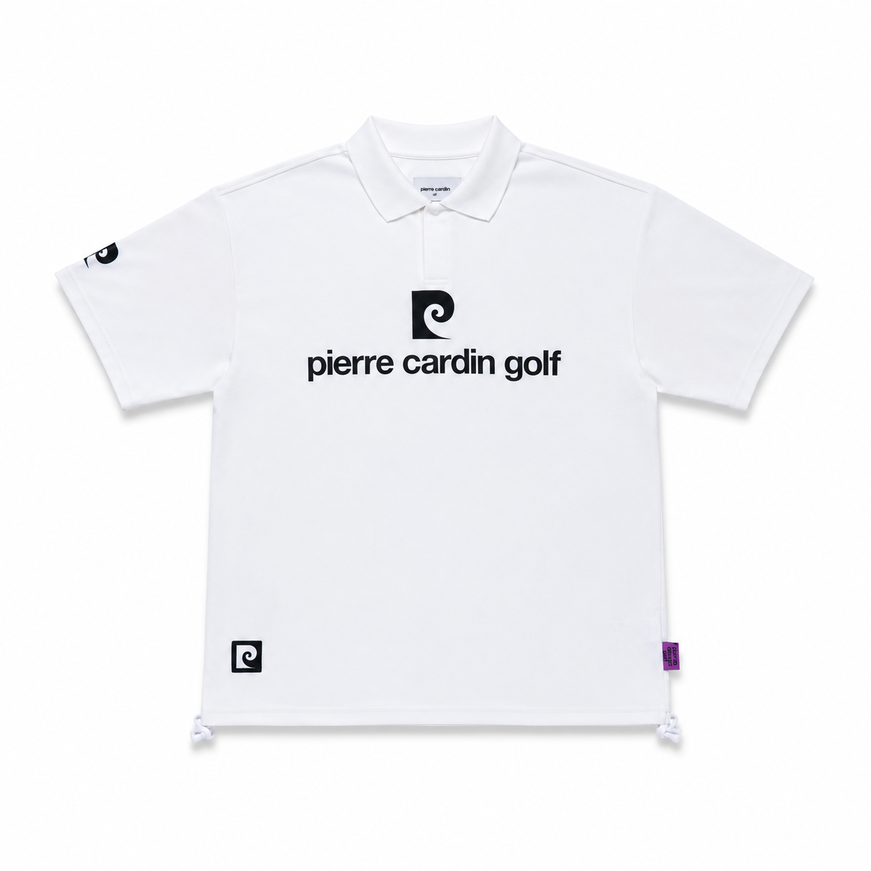pierre cardin golf front logo short sleeve polo｜pierre cardin