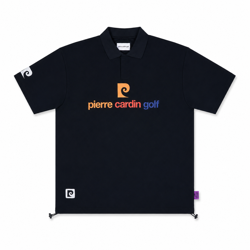 pierre cardin golf front logo short sleeve polo｜pierre cardin