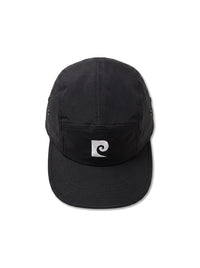 P logo Jockey Camper Cap｜BLACK