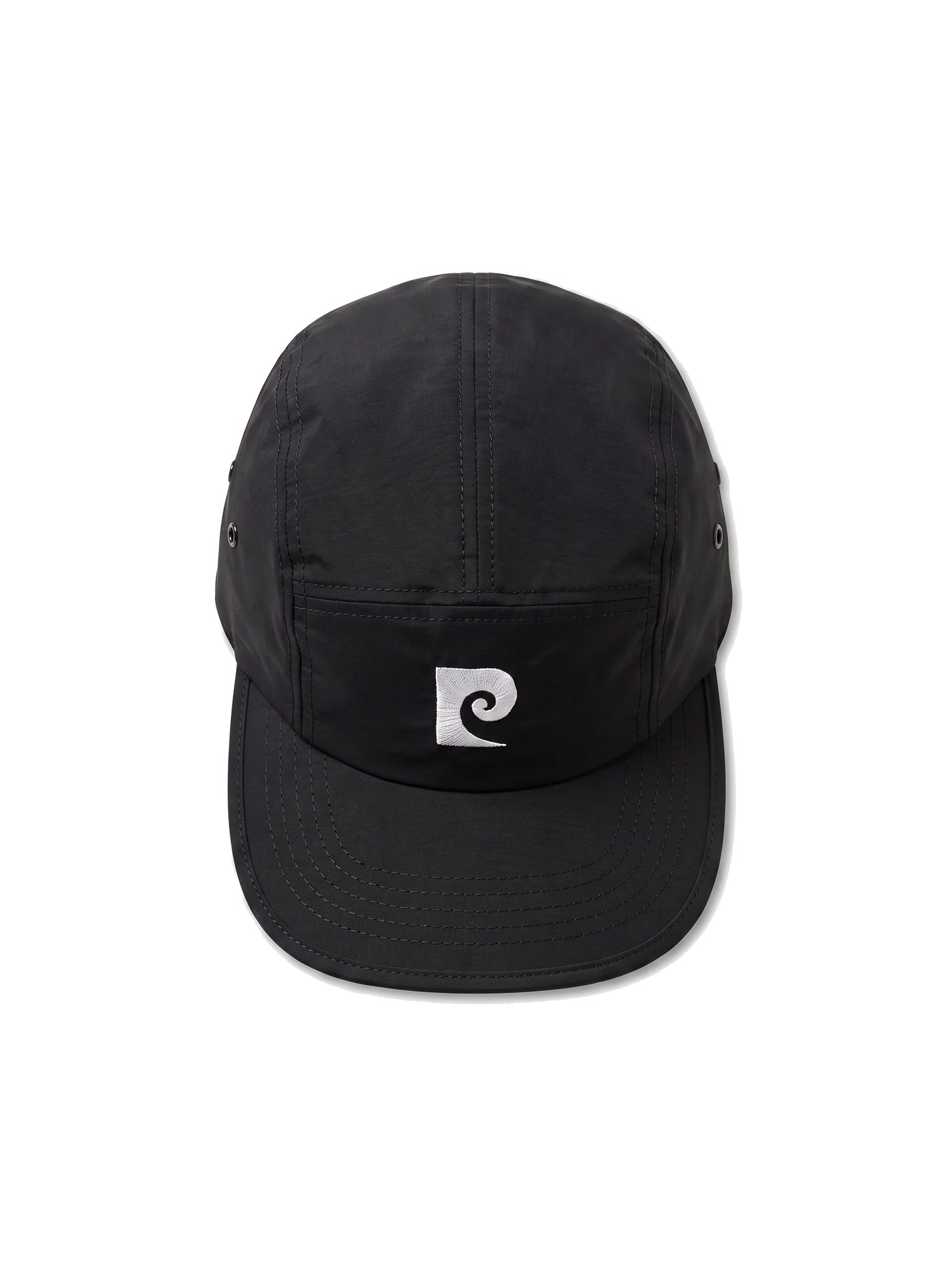 P logo Jockey Camper Cap｜BLACK