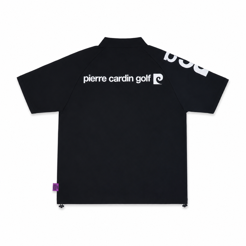 pierre cardin golf sleeve logo short sleeve henry neck｜pierre