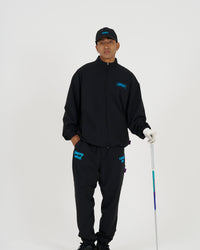 pierre cardin golf ×WIND AND SEA zipup blouson | BLACK