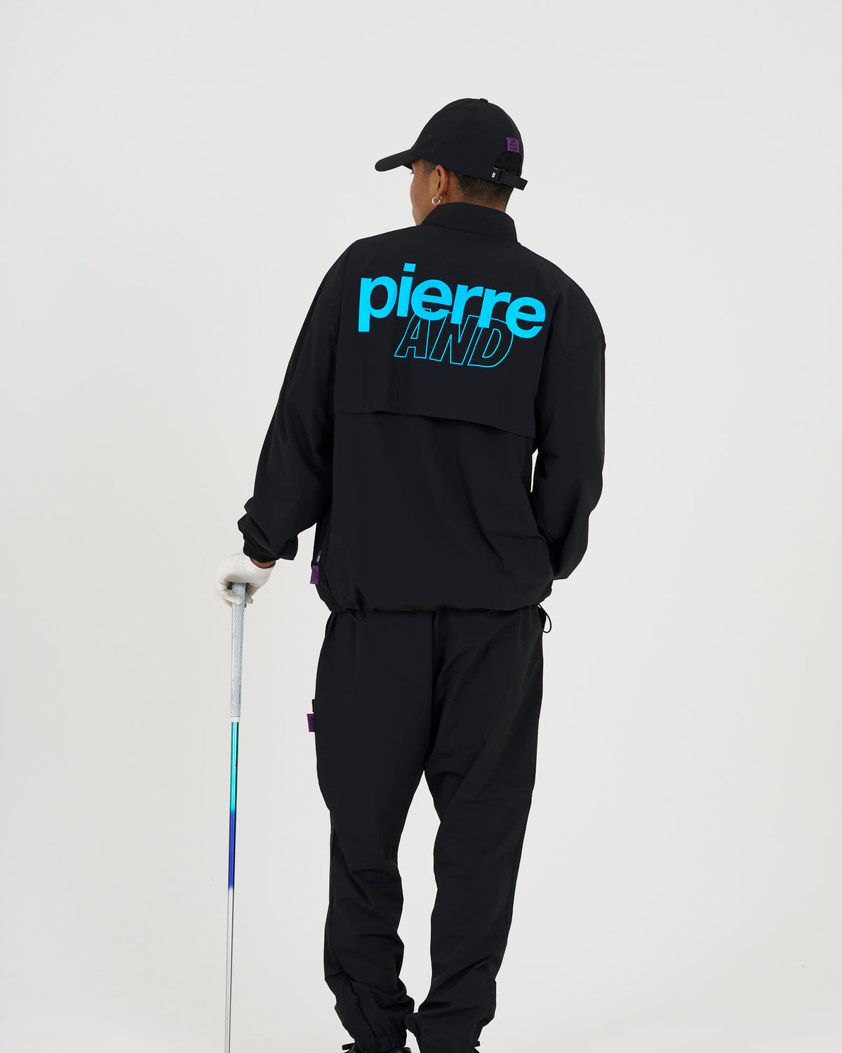 pierre cardin golf ×WIND AND SEA zipup blouson | BLACK
