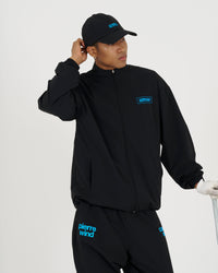 pierre cardin golf ×WIND AND SEA logodesign cap | BLACK