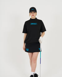 pierre cardin golf ×WIND AND SEA logodesign skirt | BLACK