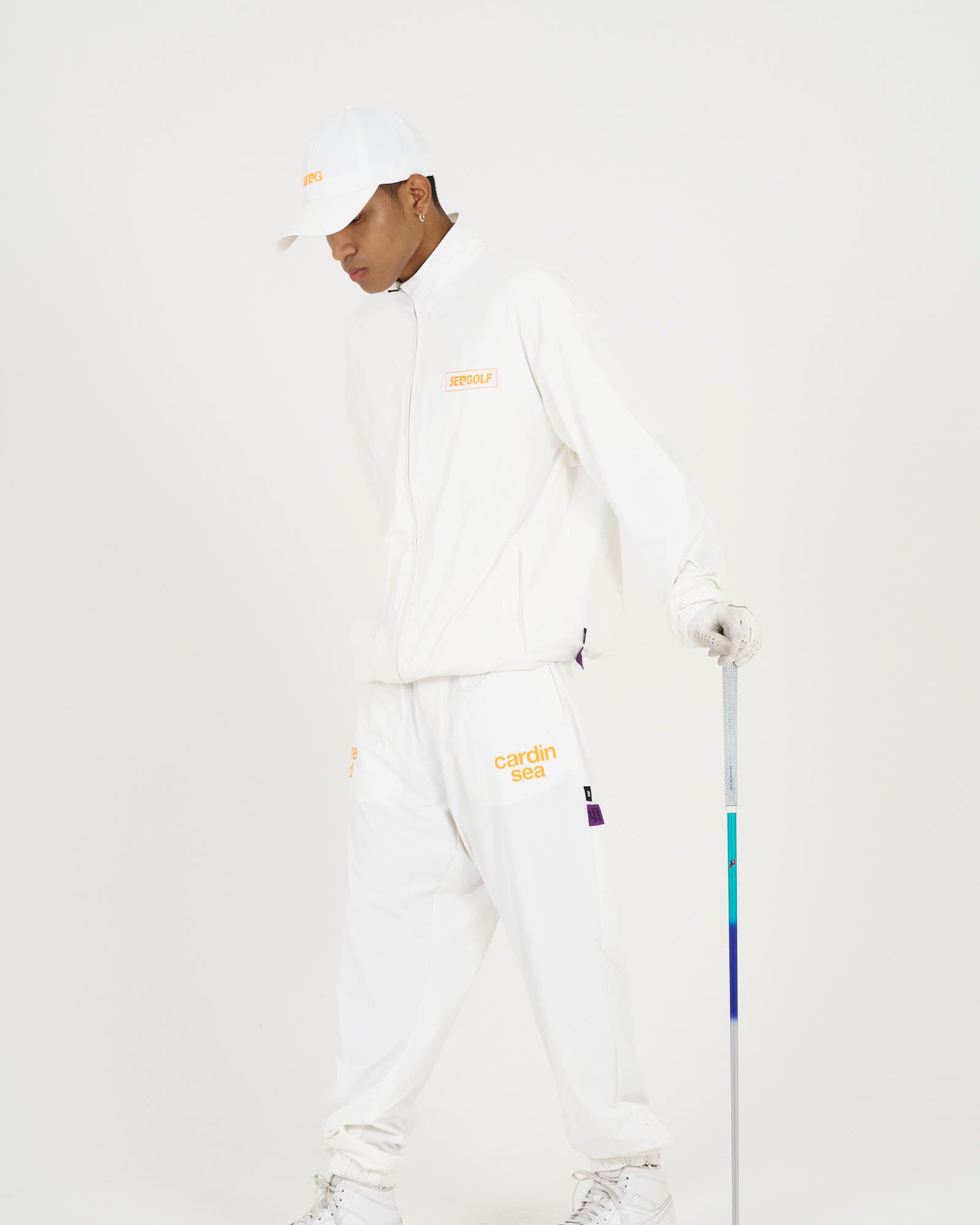 pierre cardin golf ×WIND AND SEA zipup blouson | WHITE – 株式会社