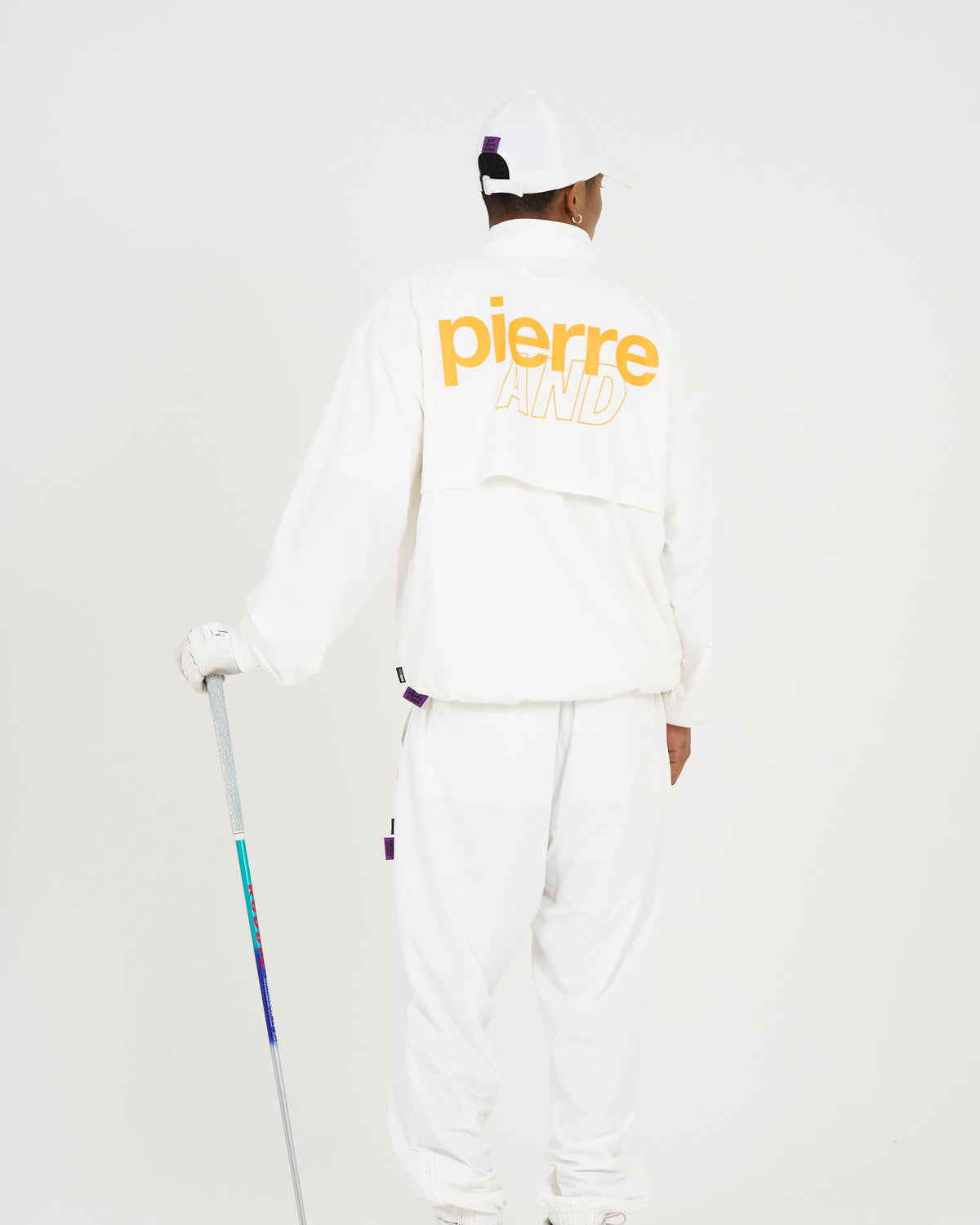 pierre cardin golf ×WIND AND SEA zipup blouson | WHITE