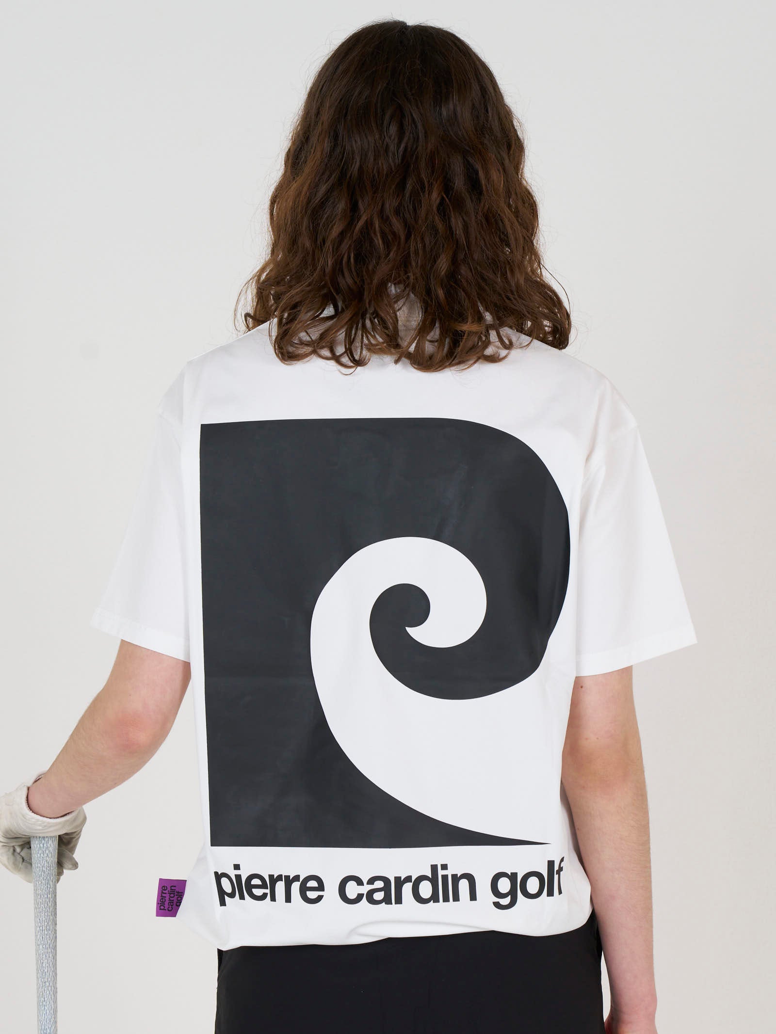 pierre cardin golf graphic P short sleeve mock-neck｜pierre cardin