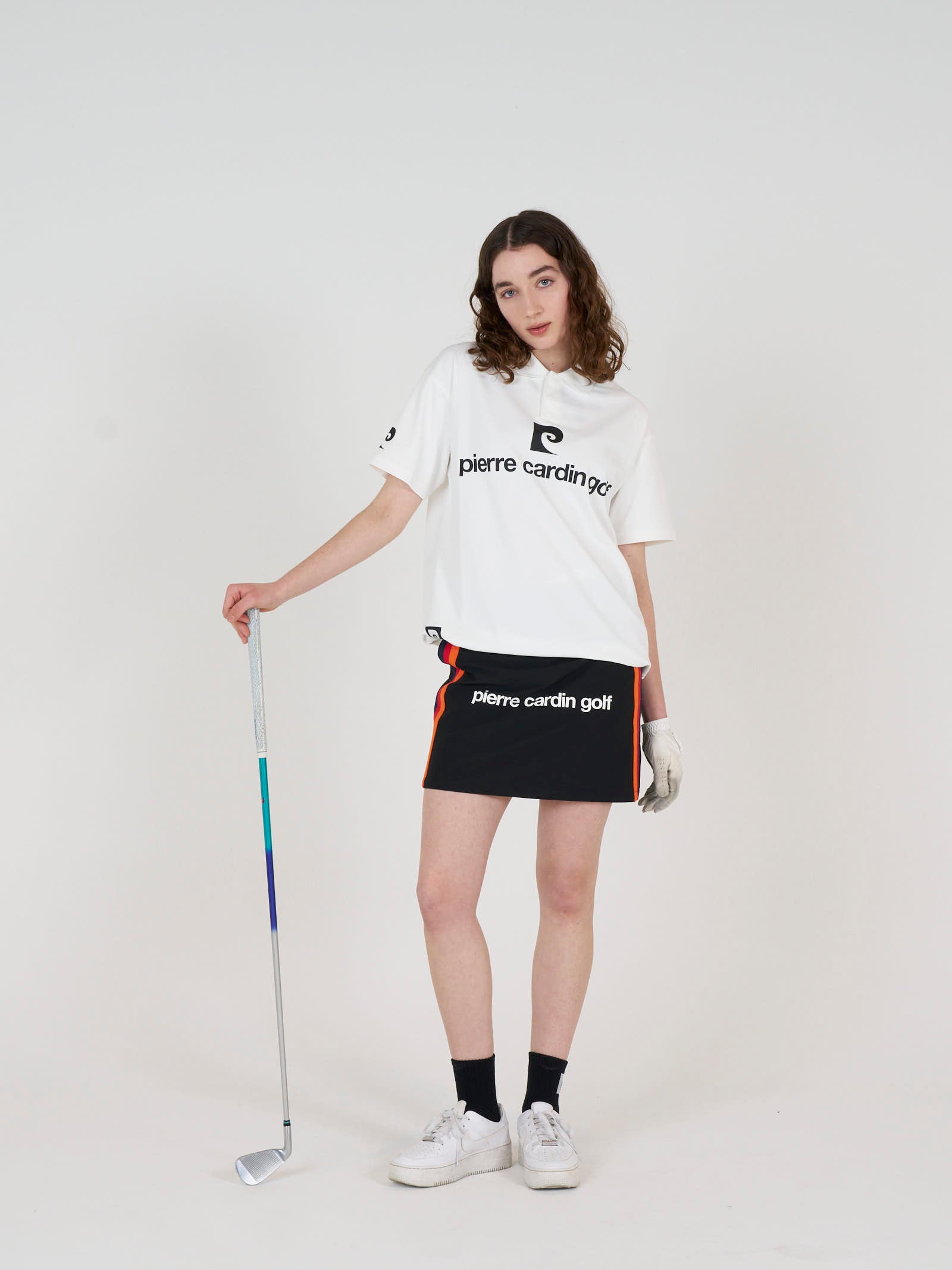 pierre cardin golf front logo short sleeve polo｜pierre cardin