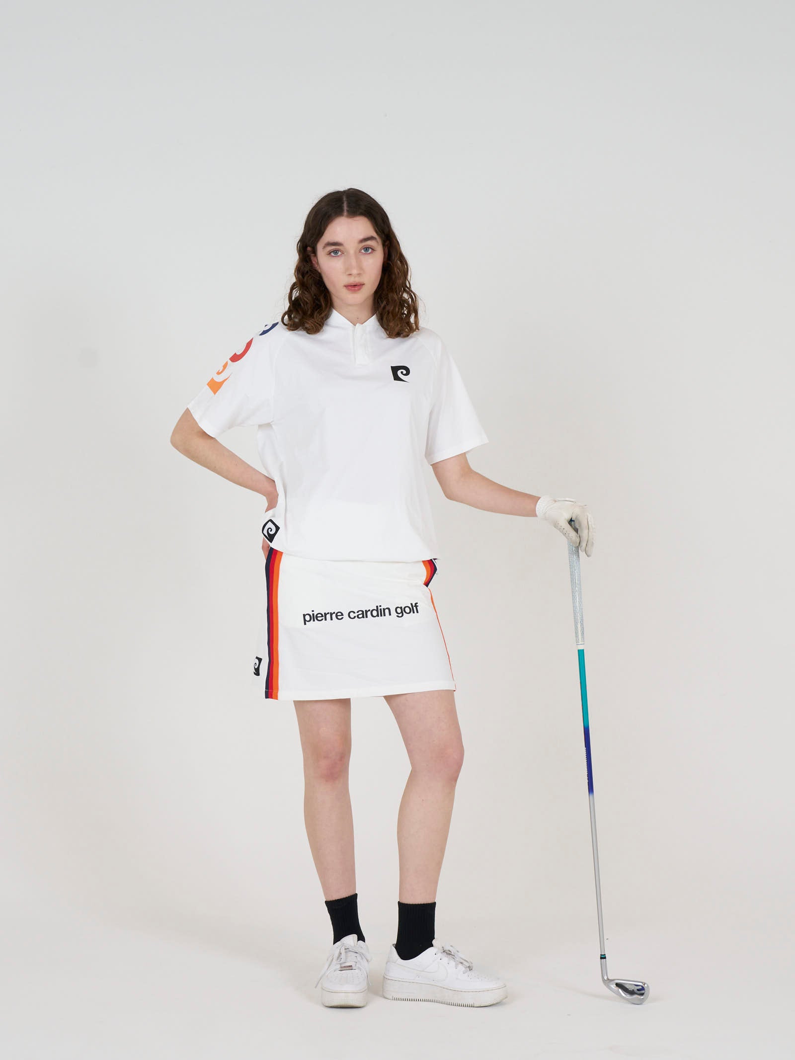 pierre cardin golf side tape skirt｜pierre cardin golf