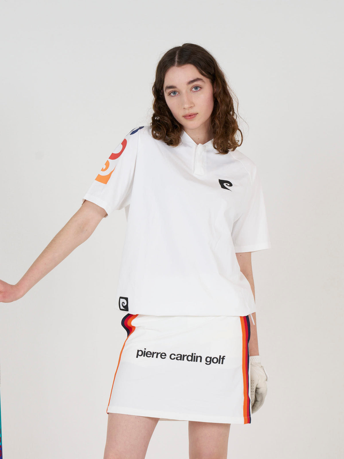 side tape skirt｜WHITE - product