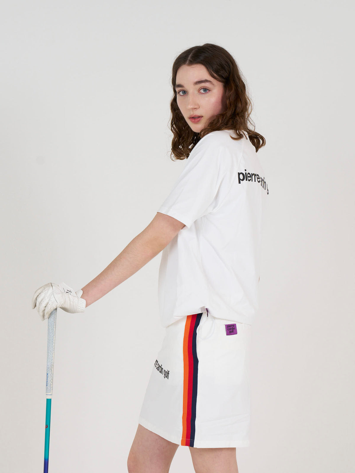 side tape skirt｜WHITE - product