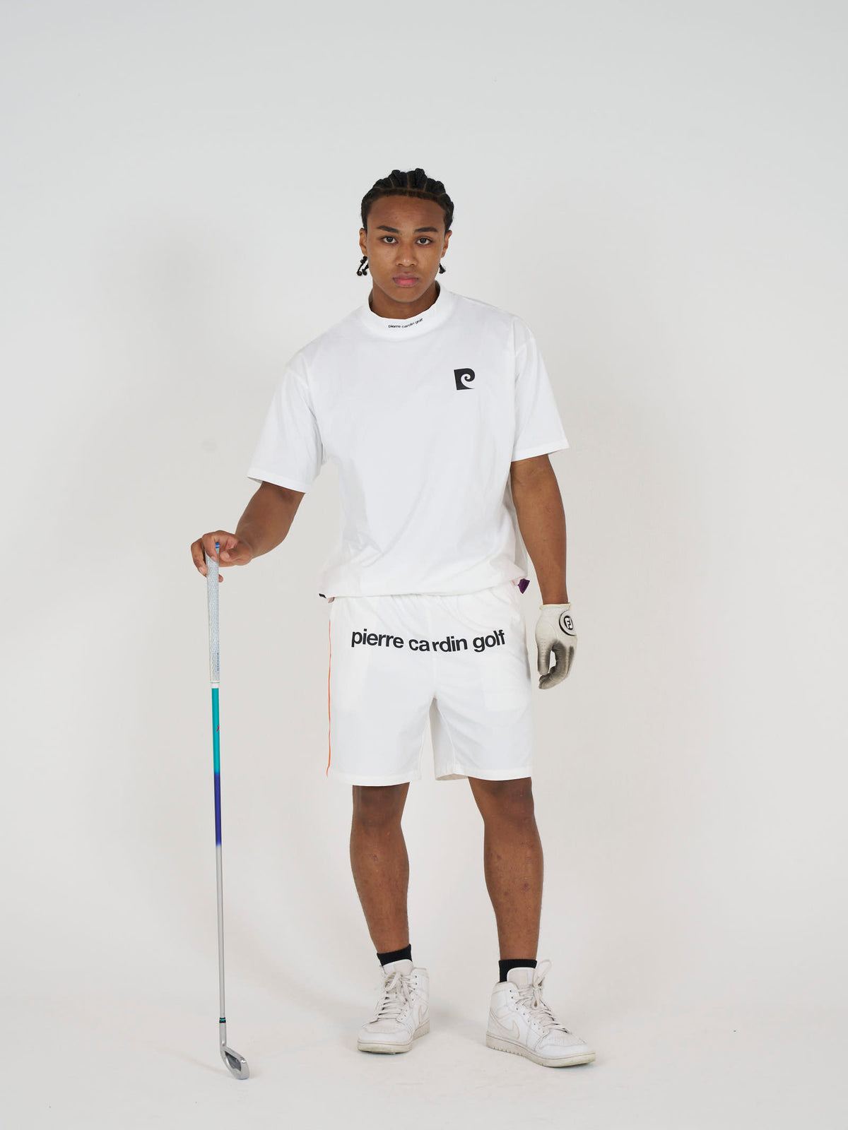side tape short pants｜WHITE - product