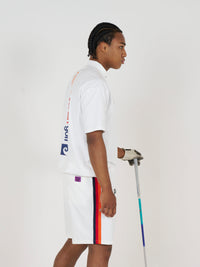 side tape short pants｜WHITE - product