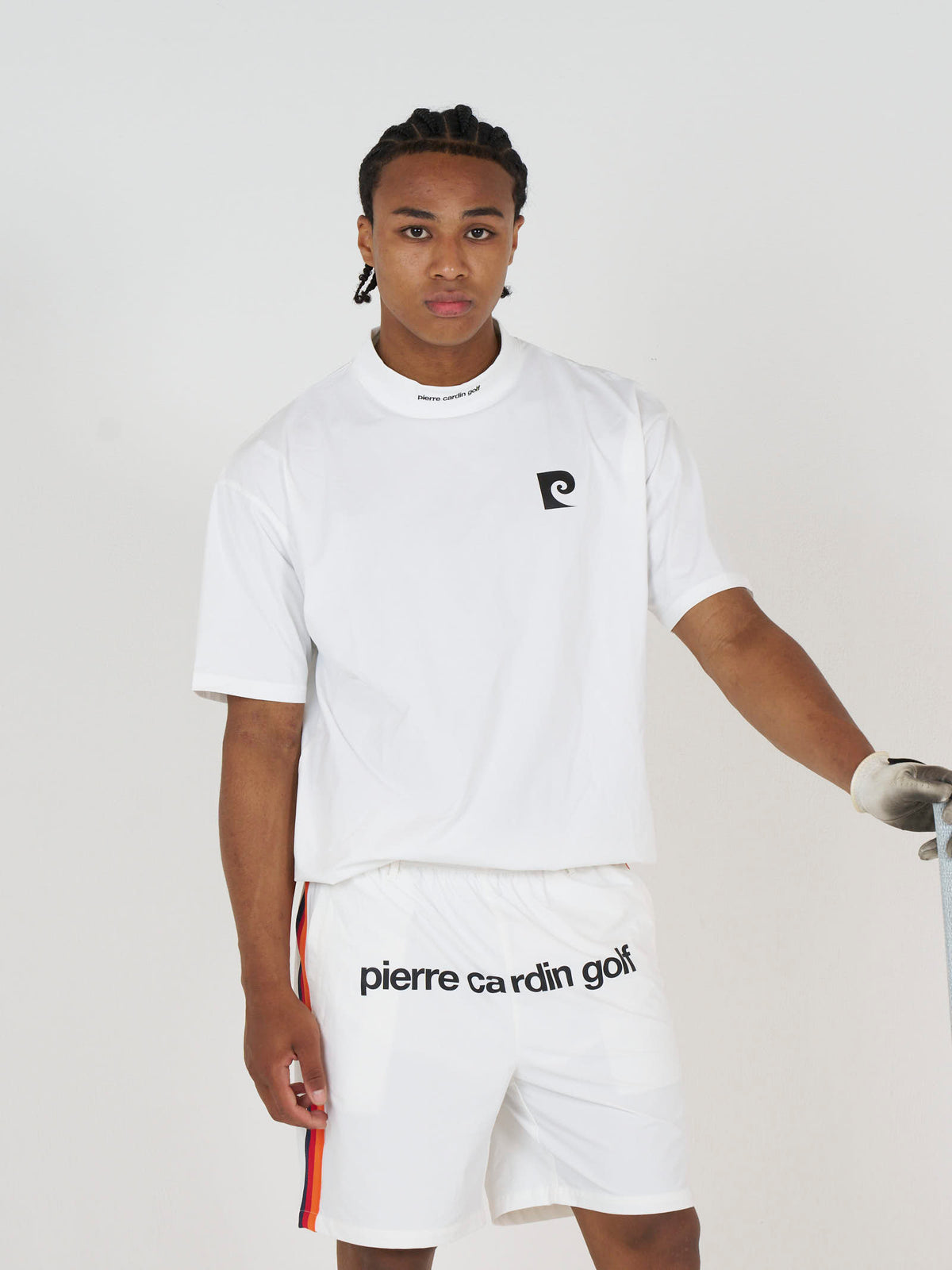 side tape short pants｜WHITE - product