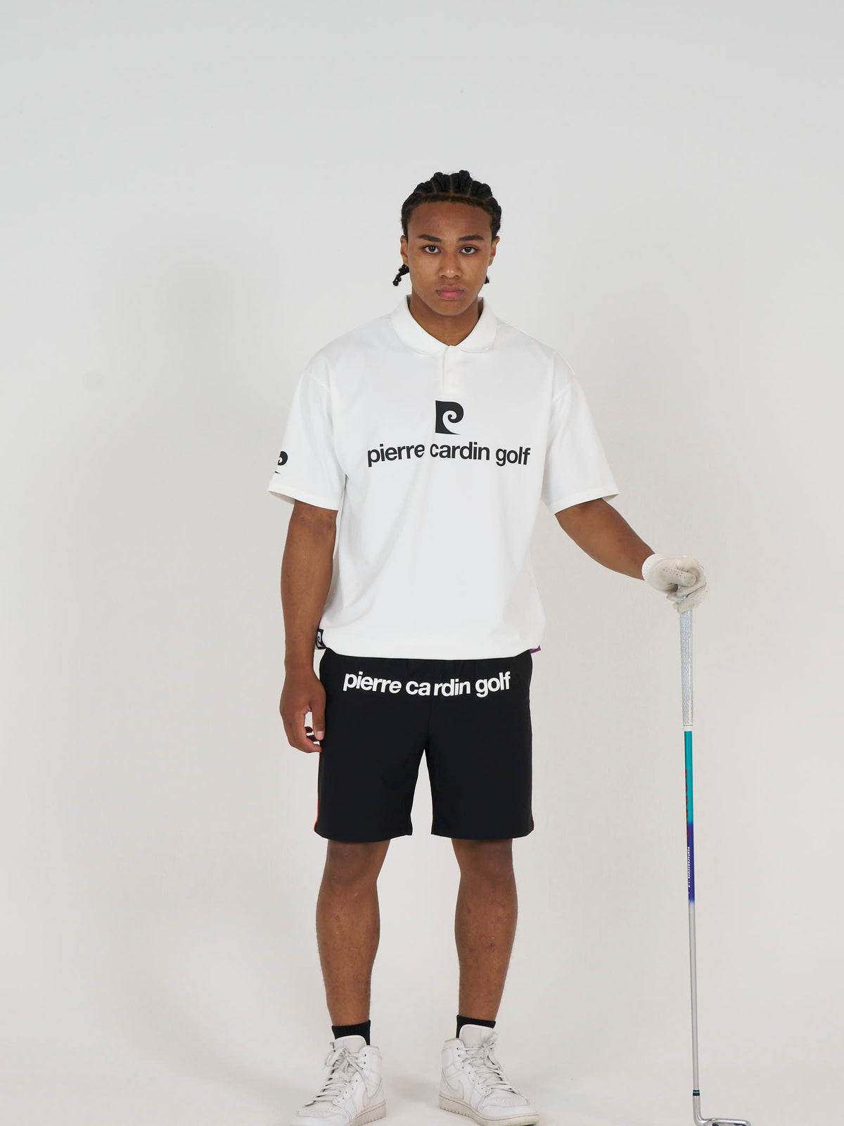 side tape short pants｜BLACK - product