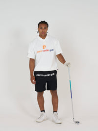 front logo short sleeve polo｜WHITE × MULTI - product