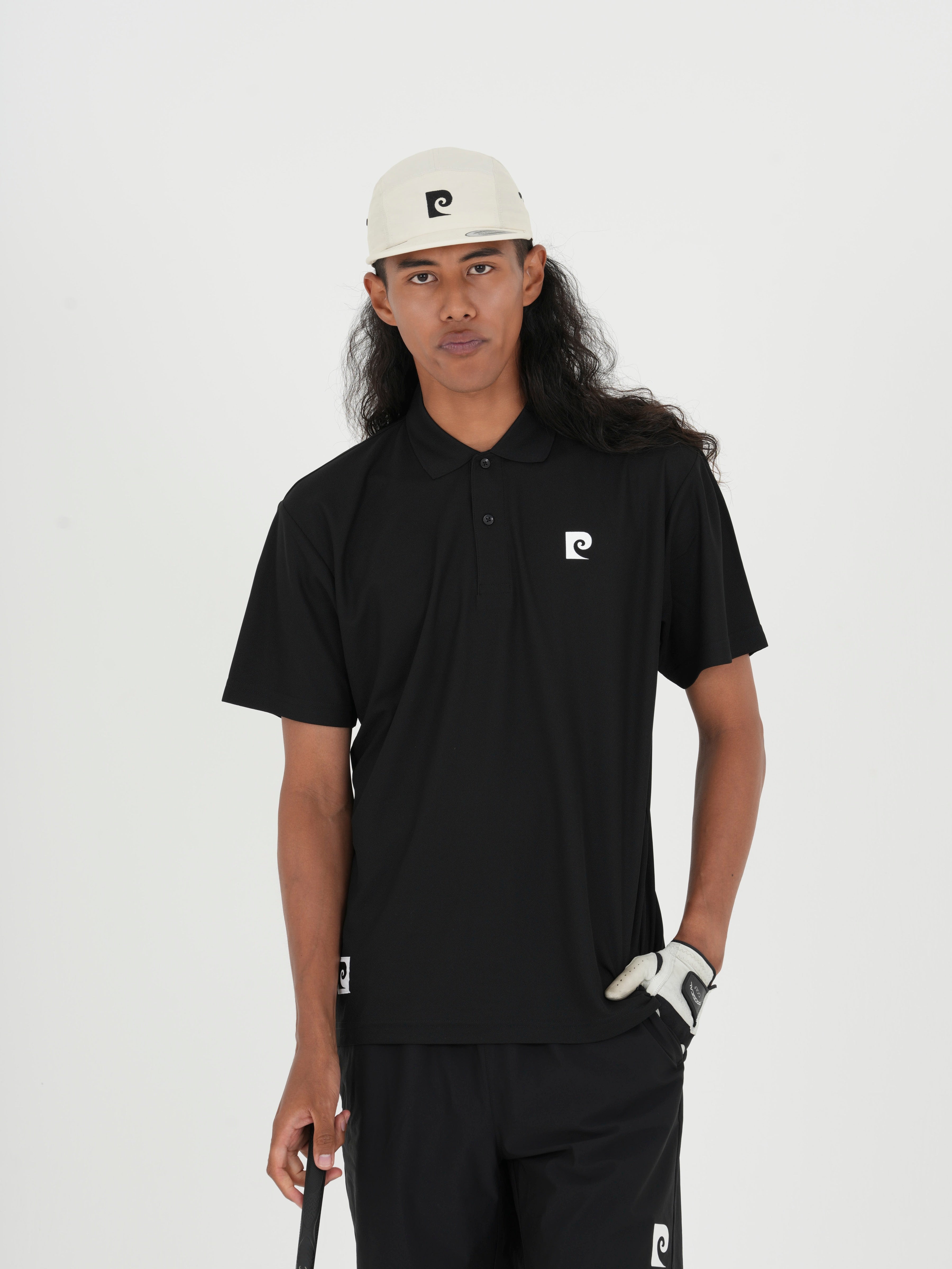 Back pcg logo short sleeve polo｜pierre cardin golf