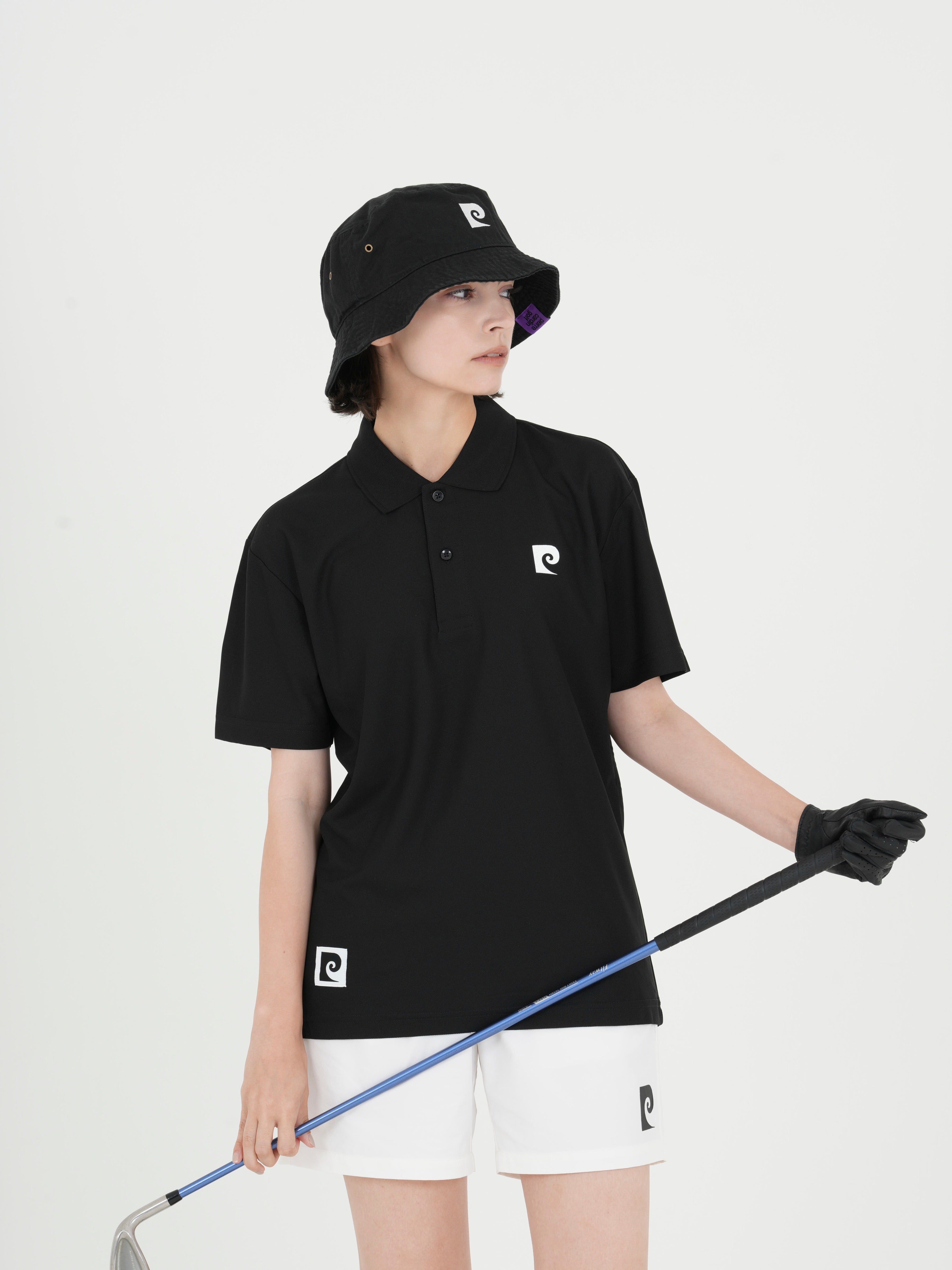 Back pcg logo short sleeve polo｜pierre cardin golf