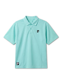 Back pcg logo short sleeve ladies polo｜MINT - product