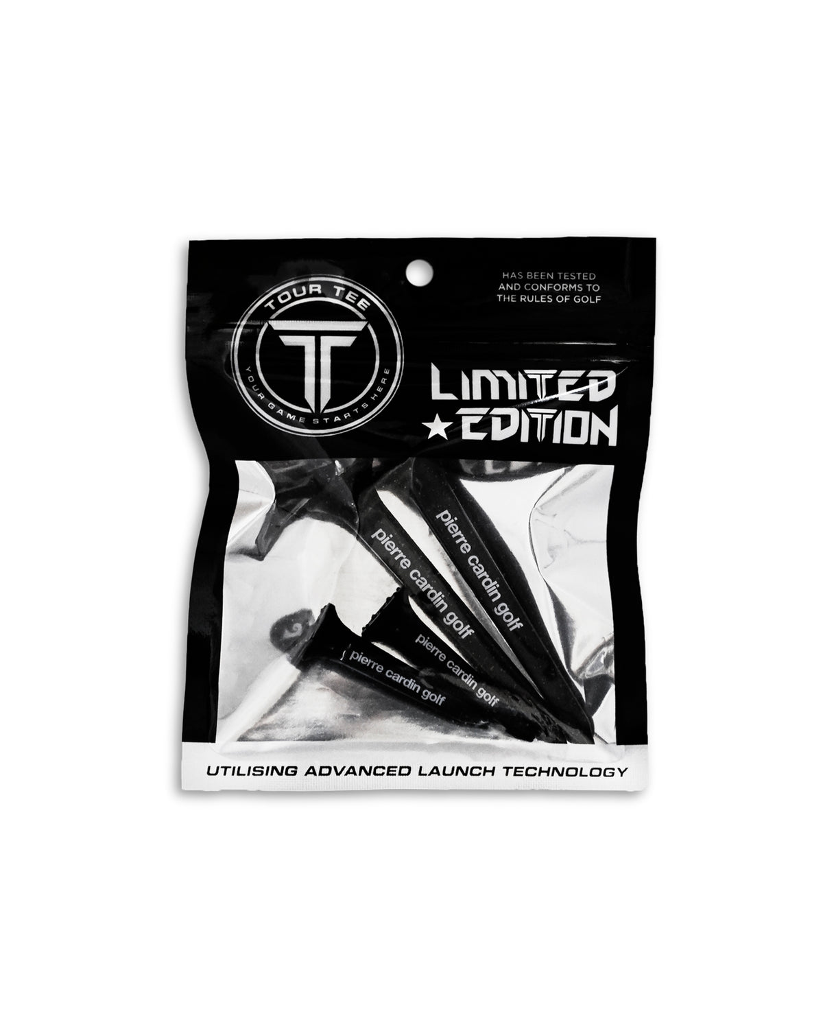 pierre cardin golf TOUR TEE | BLACK