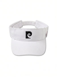 P logo sun visor｜WHITE