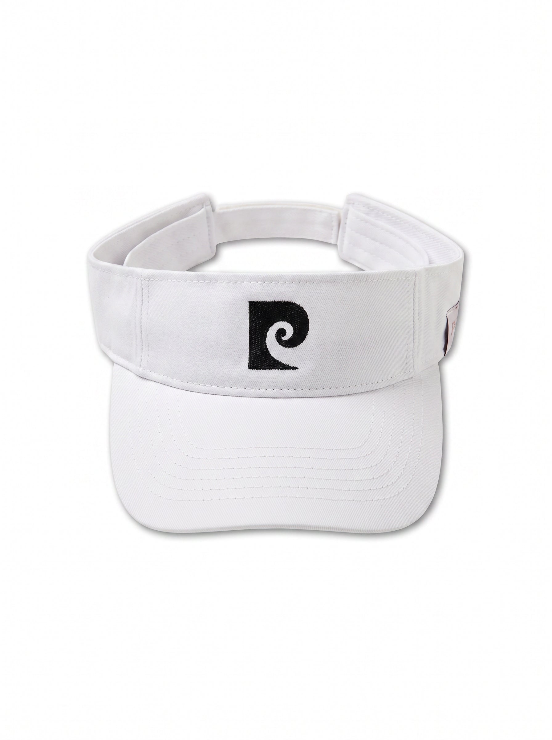 P logo sun visor｜WHITE