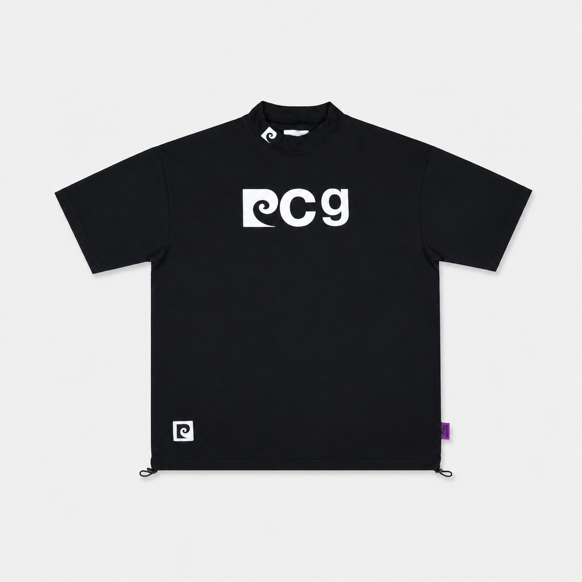 pierre cardin golf graphic P short sleeve mock-neck｜pierre cardin