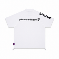 sleeve logo short sleeve henry neck｜WHITE × BLACK