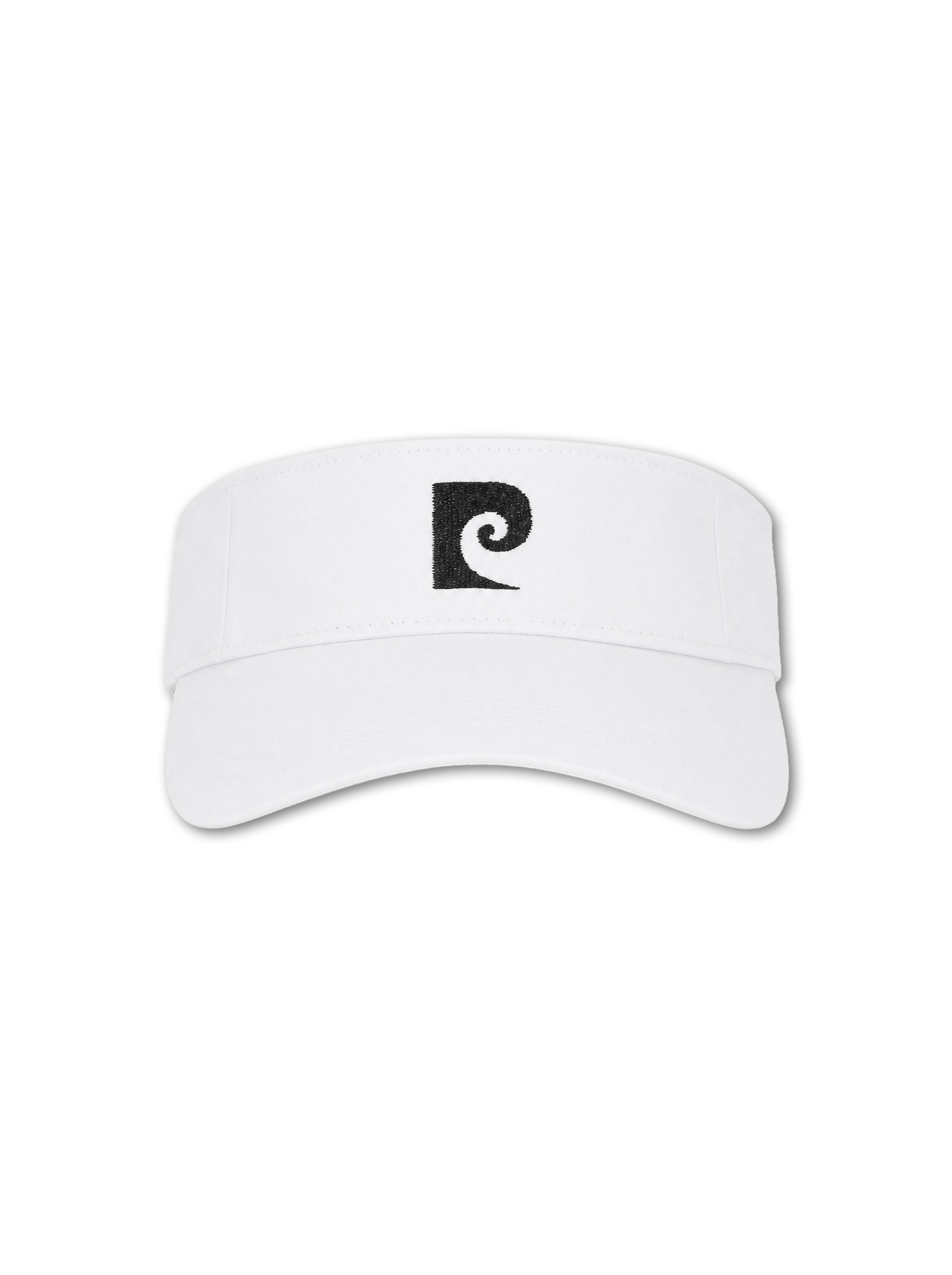 P logo sun visor｜WHITE - product