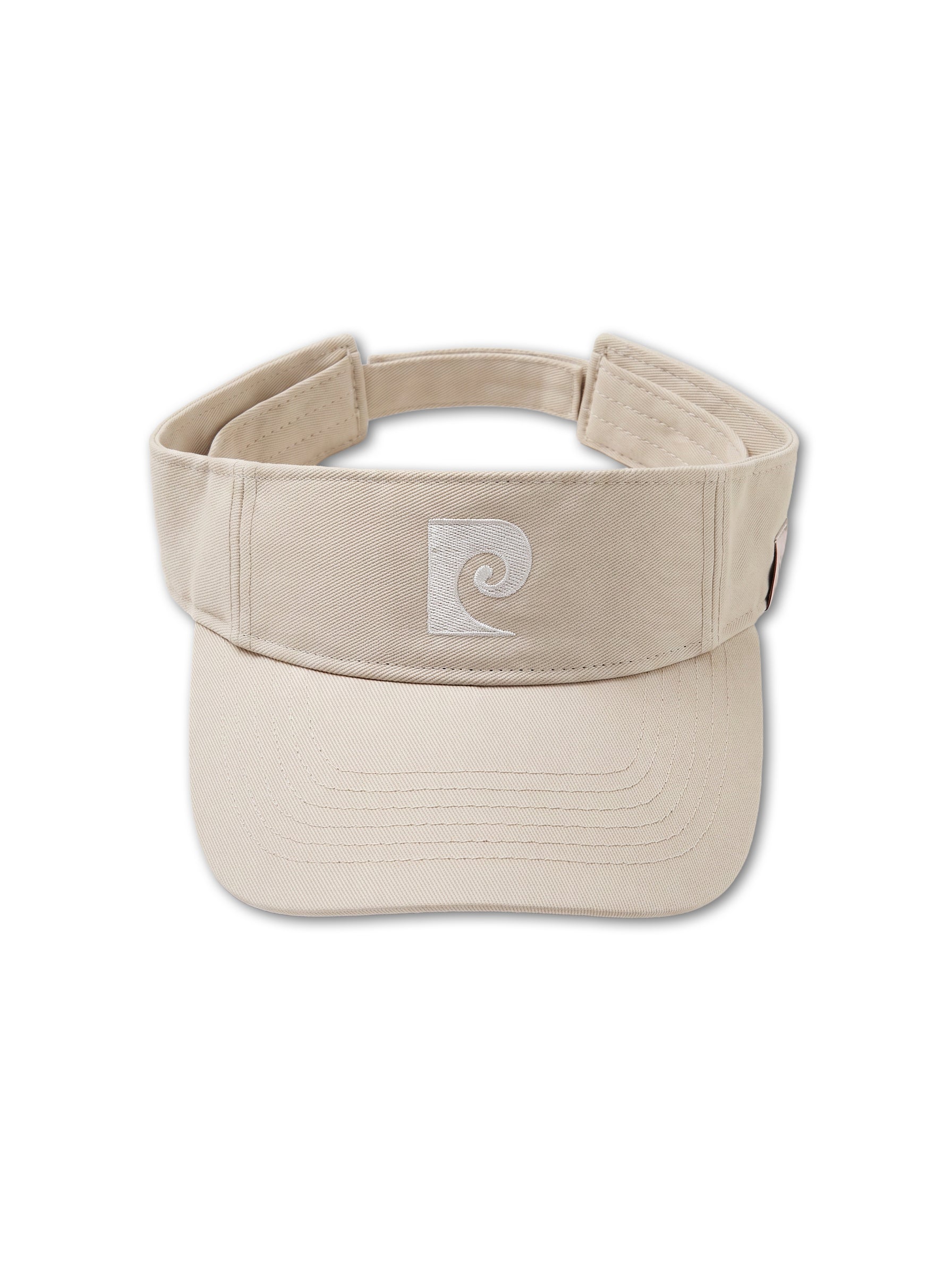 P logo sun visor｜BEIGE - product