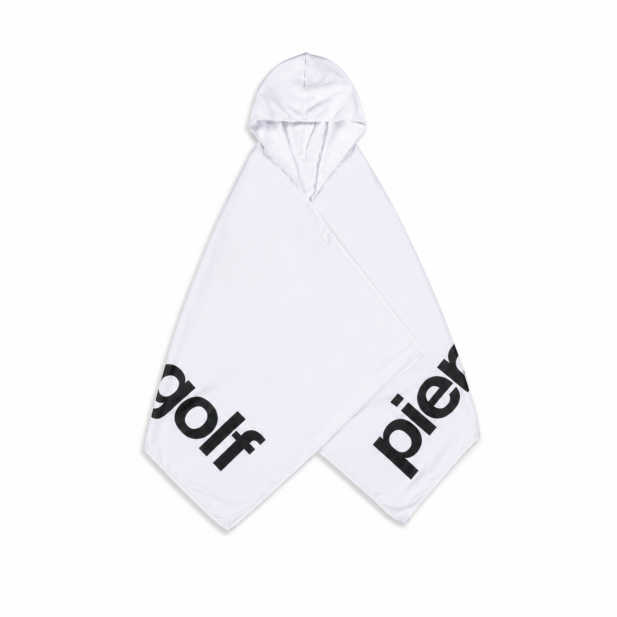 logo design poncho｜WHITE × BLACK - product