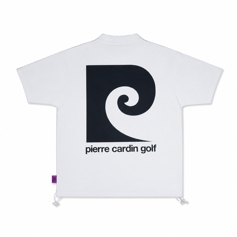 pierre cardin golf graphic P short sleeve mock-neck｜pierre cardin