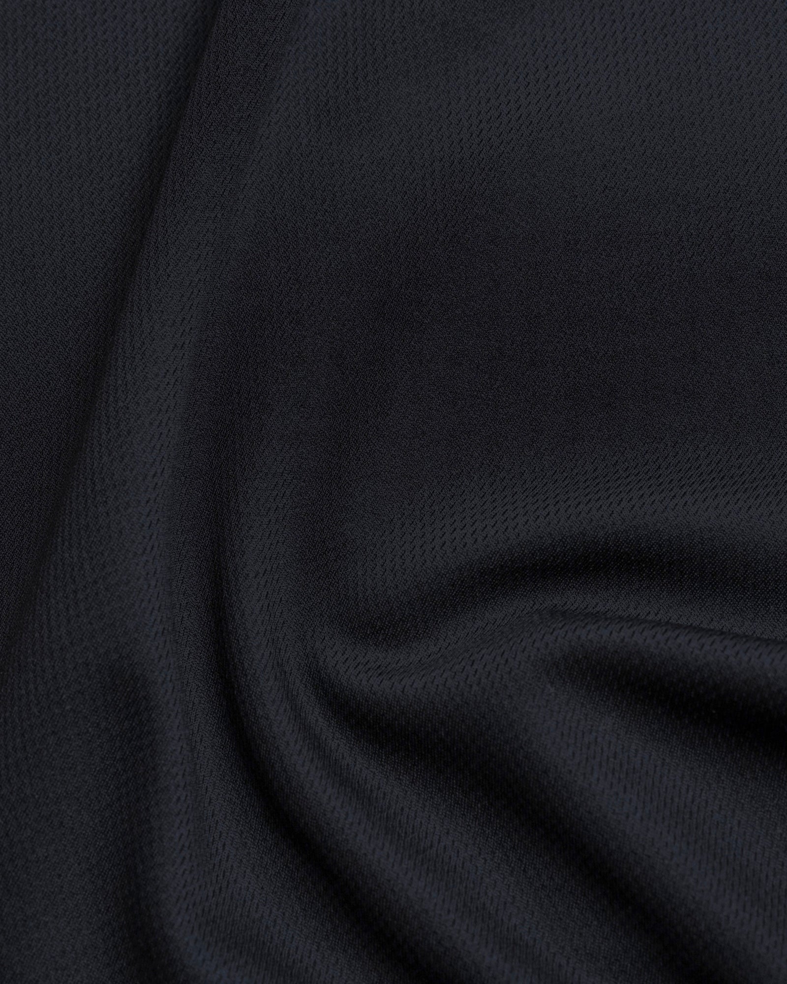 logodesign short sleeve polo | BLACK × WHITE